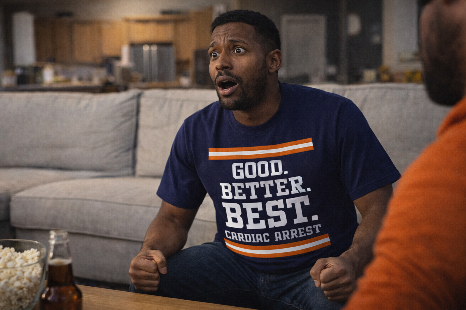 Navy Tee Shirt (No guy)