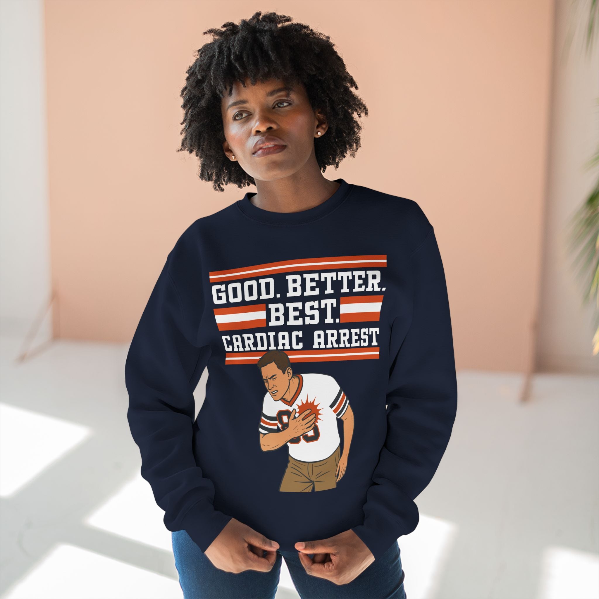 Unisex Crewneck Sweatshirt GBB Navy